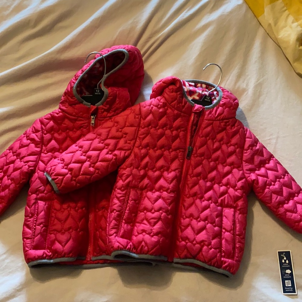 NWT BUNDLE Pink Winter Coats